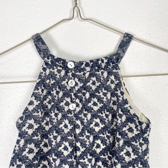 Disney Kids Belle Size: 4T Blue and White Floral Dress with Tulle and embroidery - Picture 5 of 8